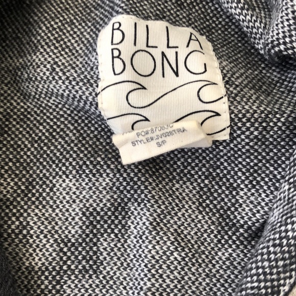 Women’s Billabong open sweater sz Sm - Picture 2 of 4